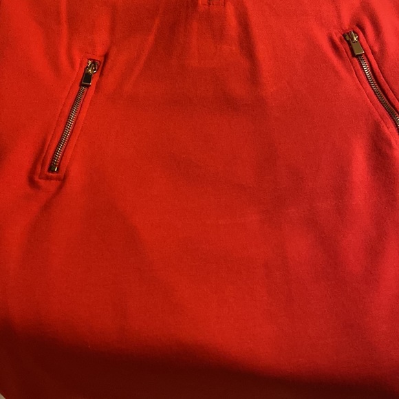 Premise size 10 red Dress with zippers - Picture 4 of 9